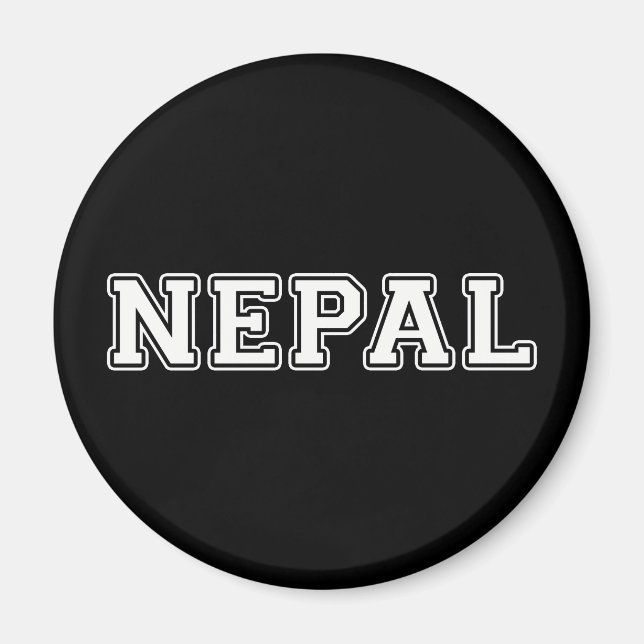 Nepal Magnet (Framsidan)