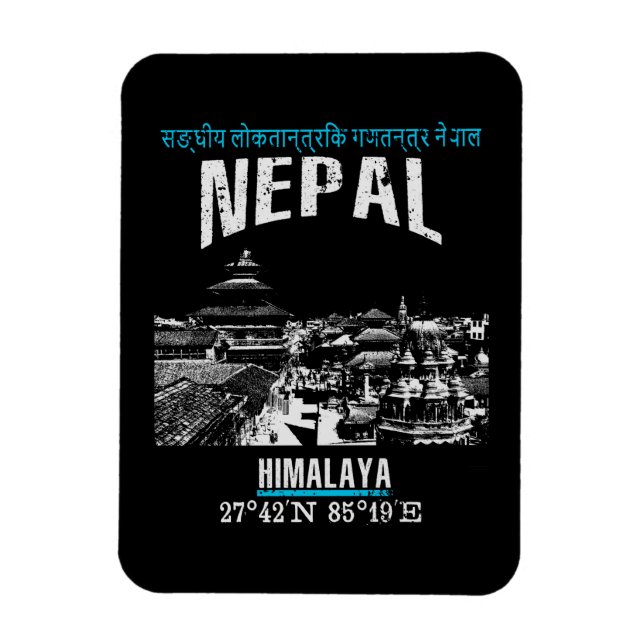 Nepal Magnet (Vertikal)