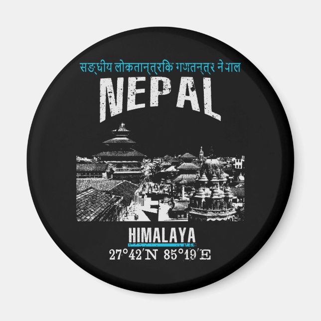 Nepal Magnet (Framsidan)