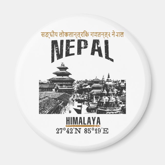 Nepal Magnet (Framsidan)