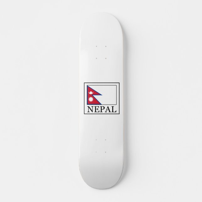 Nepal Mini Skateboard Bräda 18,5 Cm (Framsida)