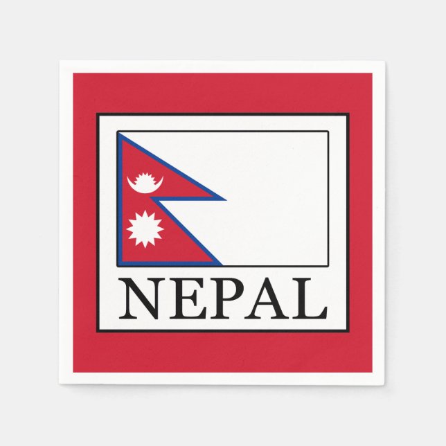 Nepal Pappersservett (Framsidan)