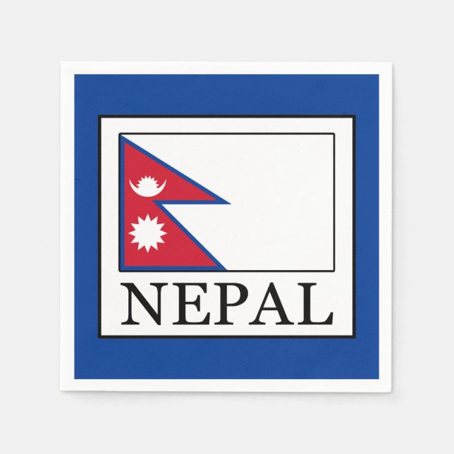 Nepal Pappersservett (Framsidan)