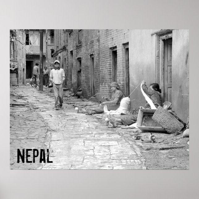 Nepal Poster (Framsidan)