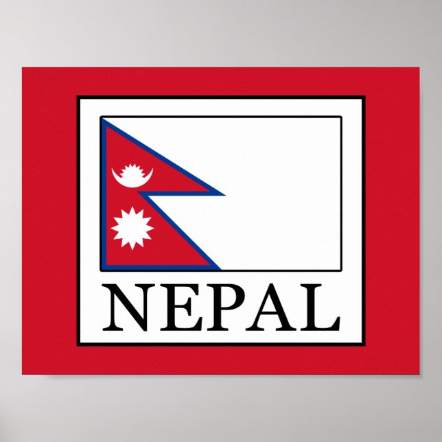 Nepal Poster (Framsidan)