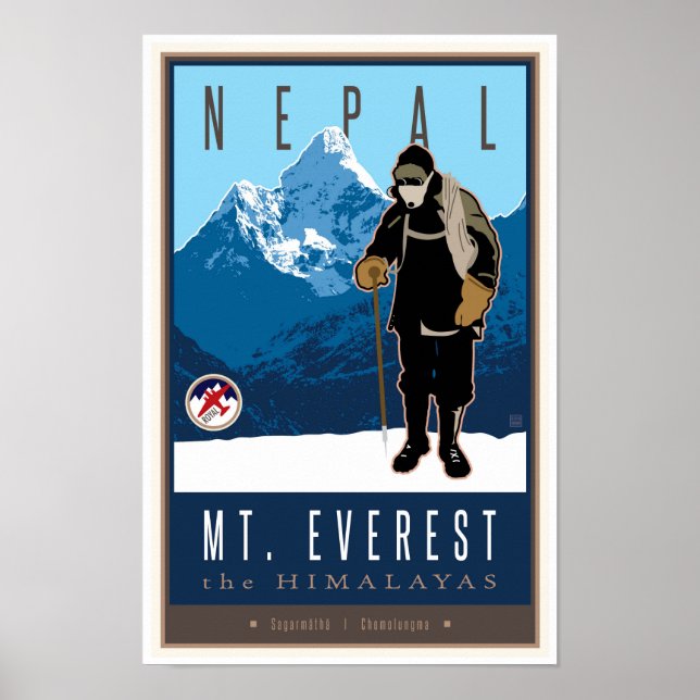 Nepal Poster (Framsidan)