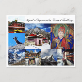 Nepal, Sagarmatha - Everest Trekking / Mountains Vykort