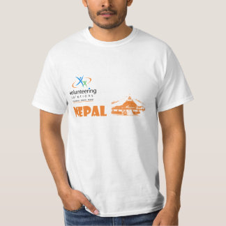 Nepal T-tröja - volontärlösningar Tee