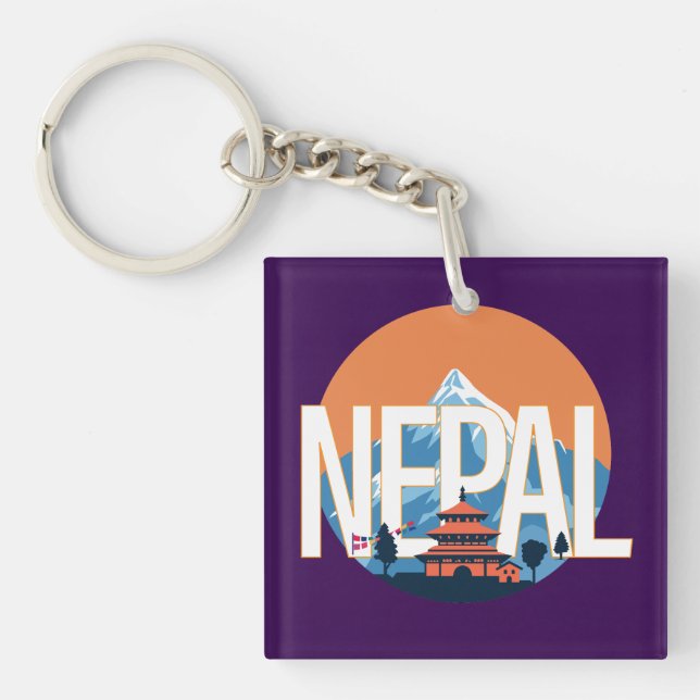 Nepal Temple Mount Everest (Framsidan)
