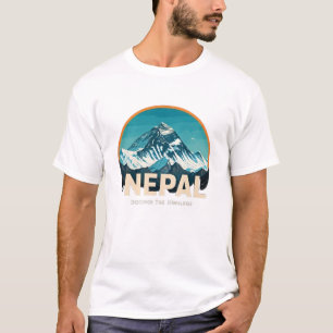 NEPAL UPPPTÄCK HIMALAYA T SHIRT