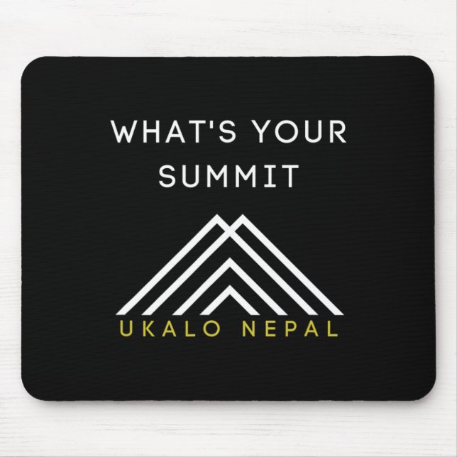 Nepal vandringsklättringskläder  musmatta (Framsidan)