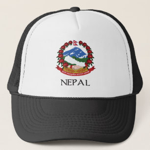 Nepal vapensköld truckerkeps
