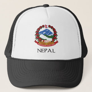 Nepal vapensköld truckerkeps