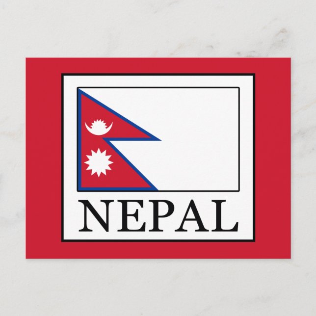 Nepal Vykort (Framsida)