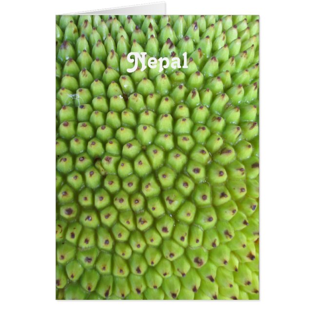 Nepalesisk Jackfruit OBS Kort (Framsidan)