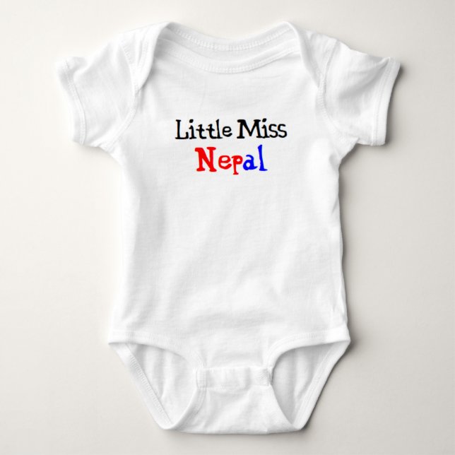nepalesisk lilla miss t shirt (Framsida)