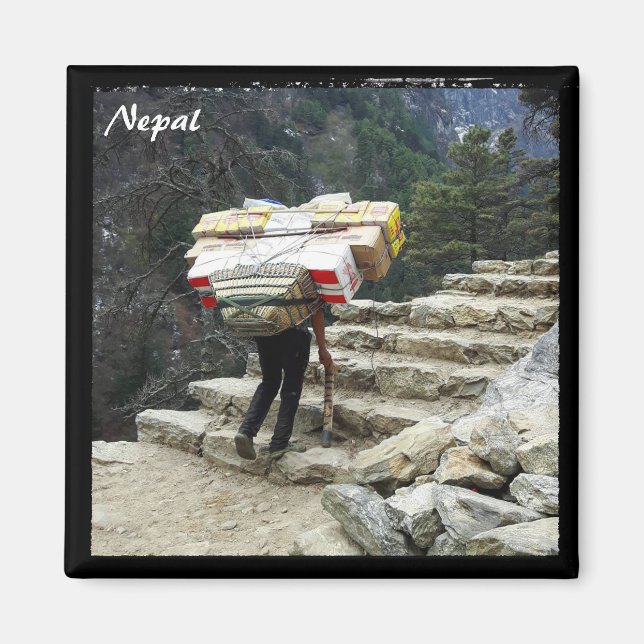 Nepaliska portrar, Himalayas-Nepal Magnet (Framsidan)