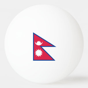 Nepals flagga pingisboll