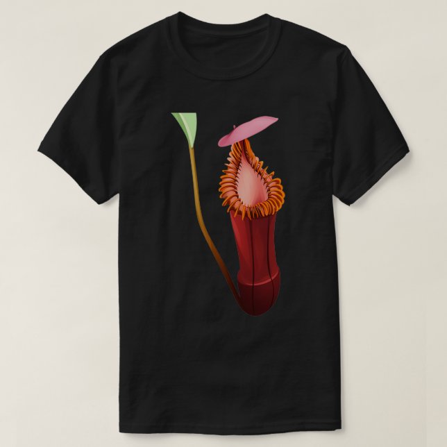 Nepenthes Edwardsiana carnivorplant pitcher pl T Shirt (Design framsida)