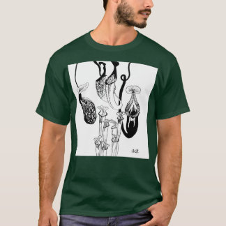 Nepenthes och Sarracenia Illustration T Shirt