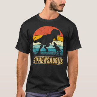Nephew Saurus T Rex Dinosaur Nephewsaurus Matching T Shirt