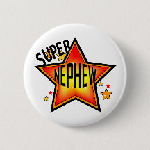 Nephew Toppen Star Funny Button