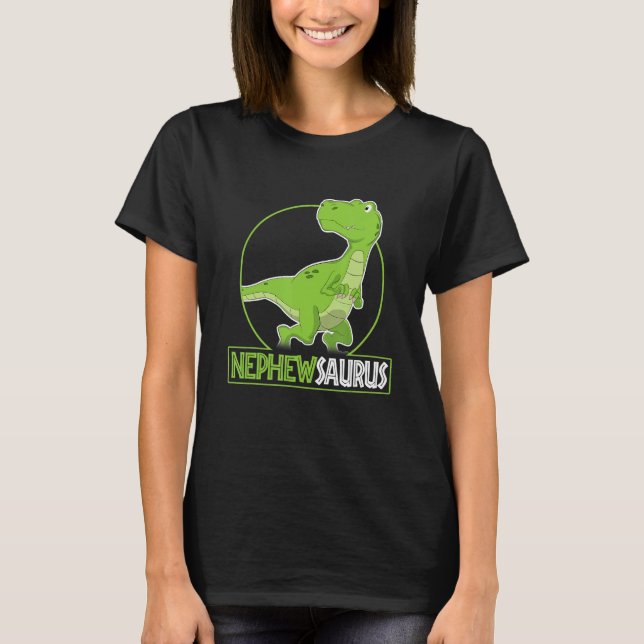 Nephewsaurus Rex Shirt Dinosaur T-Rex T (Framsida)