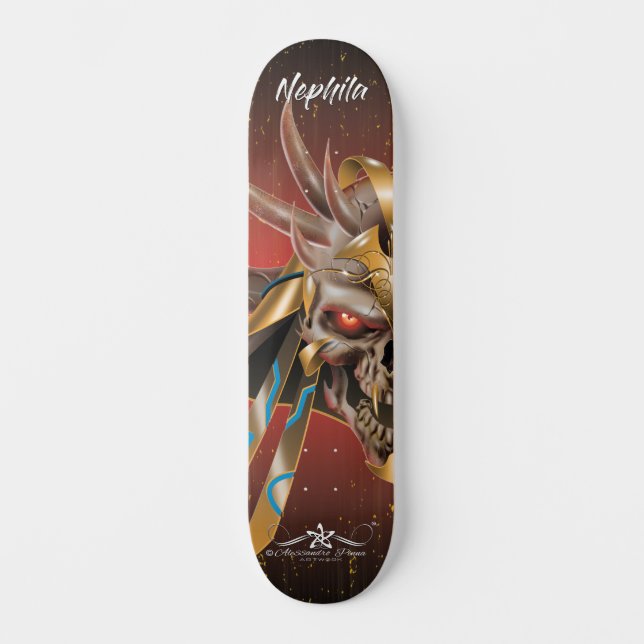 Nephila Mini Skateboard Bräda 18,5 Cm (Framsida)