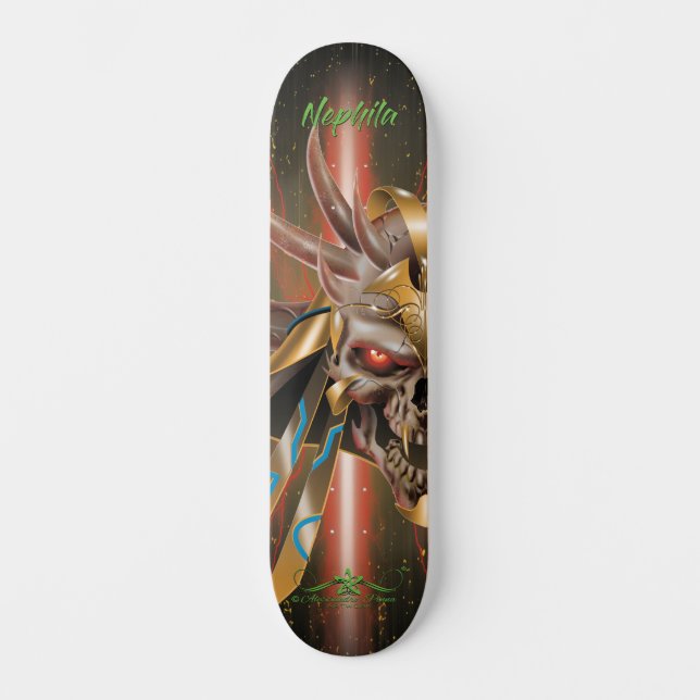 Nephila Mini Skateboard Bräda 18,5 Cm (Framsida)