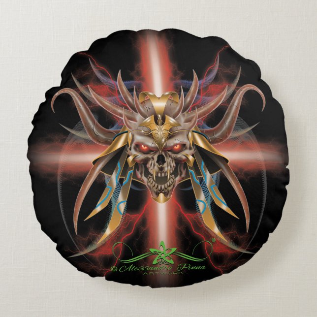 Nephila Rund Kudde (Framsidan)