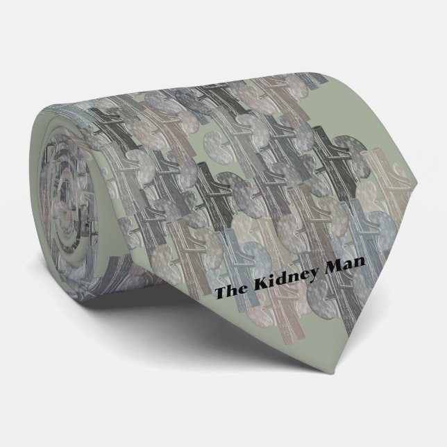 Nephrolog Artsy Human Kidney Design grönt shade Slips (Rullad)