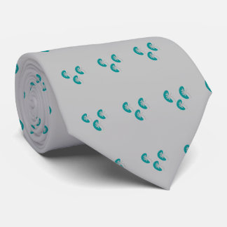 Nephrolog Artsy Kidneys grått Neck Tie Slips