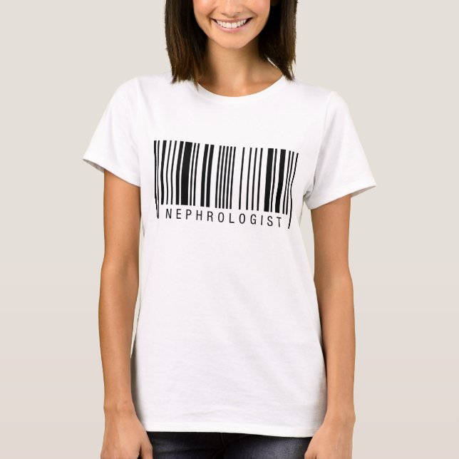 Nephrolog Barcode Tee (Framsida)