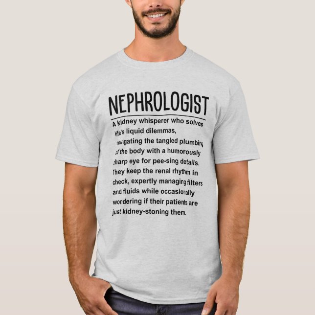 Nephrolog T Shirt (Framsida)