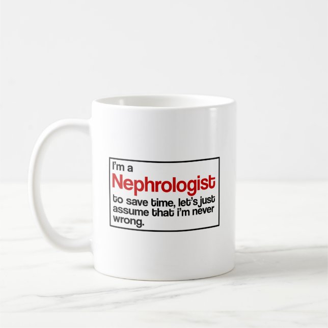 Nephrologist Kaffemugg (Vänster)