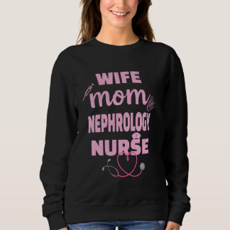 Nephrology Nurse Mamma och Maka T Shirt