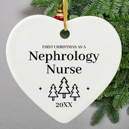 Nephrology Nurse New Job jul Julgransprydnad Keramik
