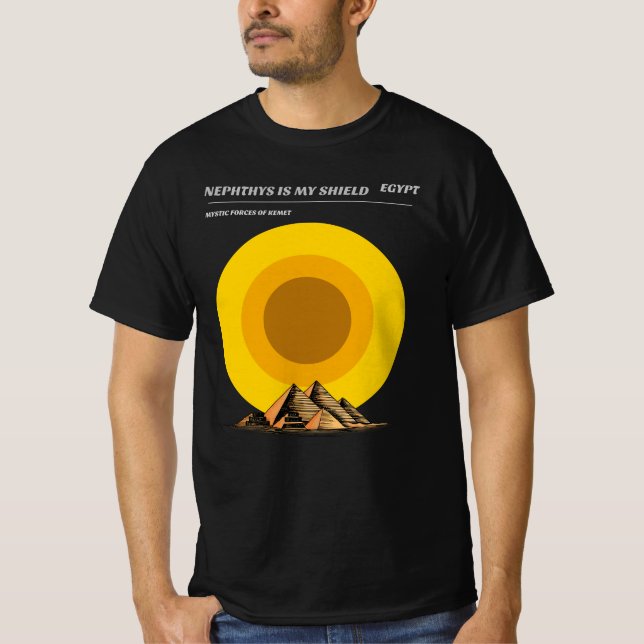 Nephthys är min sköld t shirt (Framsida)