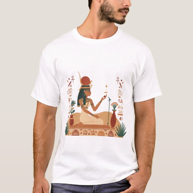 nephthys gudinna t shirt (Framsida)