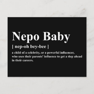 Nepo Baby Vykort