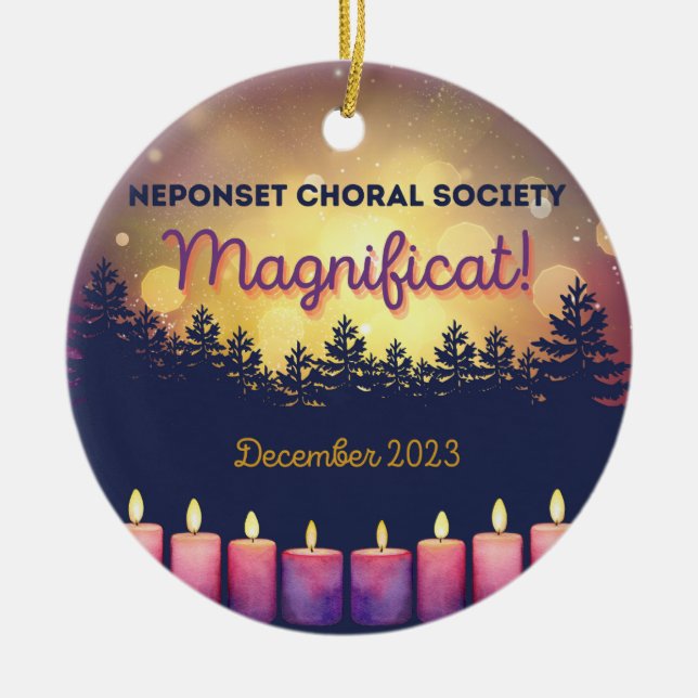 Neponset Choral Society - Winter 2023 Ornament (Framsidan)
