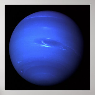 Neptune av Voyager 2 Poster