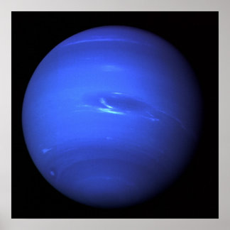 Neptune av Voyager 2 Poster