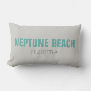 Neptune Beach Florida Beach Dekorativ kudde