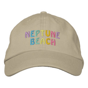 NEPTUNE BEACH-lock Broderad Keps