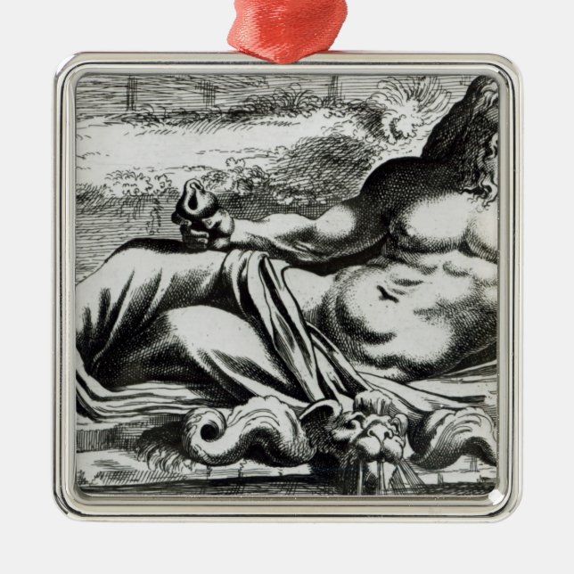 Neptune c.1653 julgransprydnad metall (Framsidan)