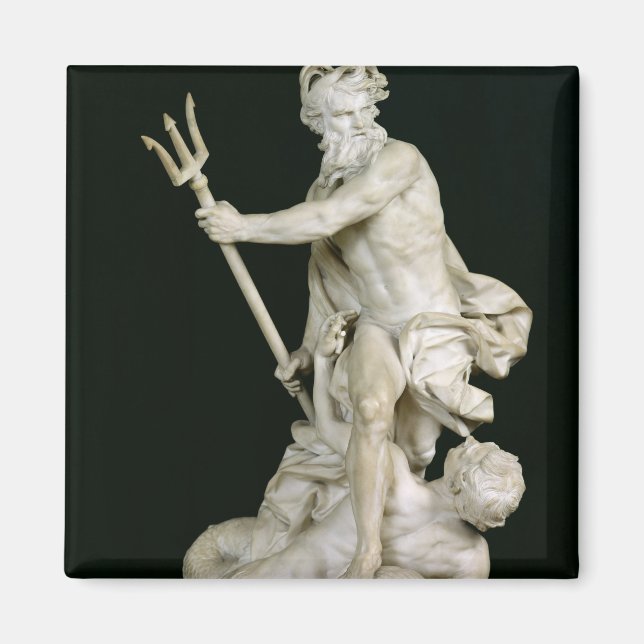 Neptune Calming the Vågar, 1757 Magnet (Framsidan)