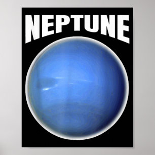 Neptune Design - Science Planet Rymden Poster