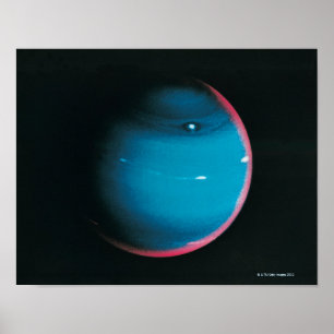 Neptune från Voyager 2 Poster