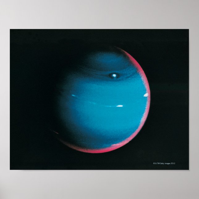 Neptune från Voyager 2 Poster (Framsidan)